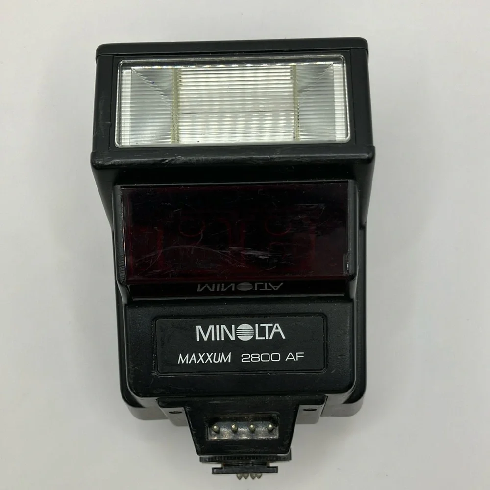 Minolta Maxxum 2800‎ AF Flash for Camera Untested